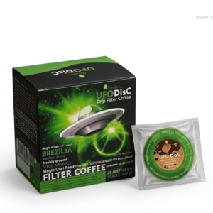 UfoDisC Drip Filtre Kahve Brezilya Santos 5 Adet Kutu