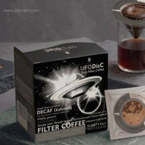 UFODisC Drip DECAF Kafeinsiz Kolombiya Supremo Medellin 10 Adet Kutu