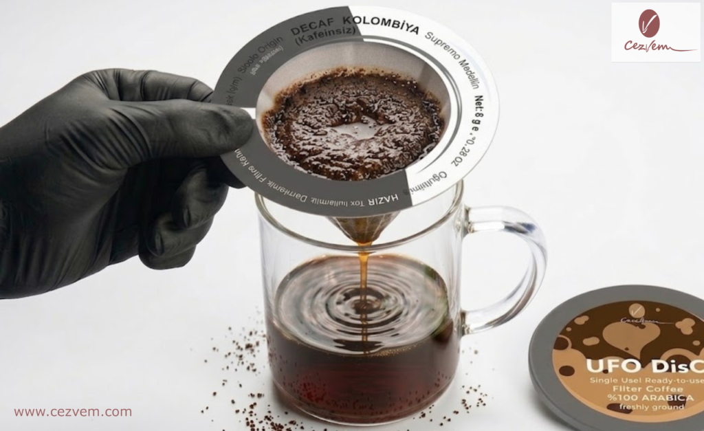 UFODisC Drip DECAF Kafeinsiz Kolombiya Supremo Medellin